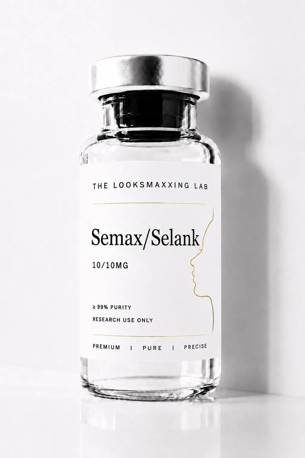 Semax / Selank research peptide vial